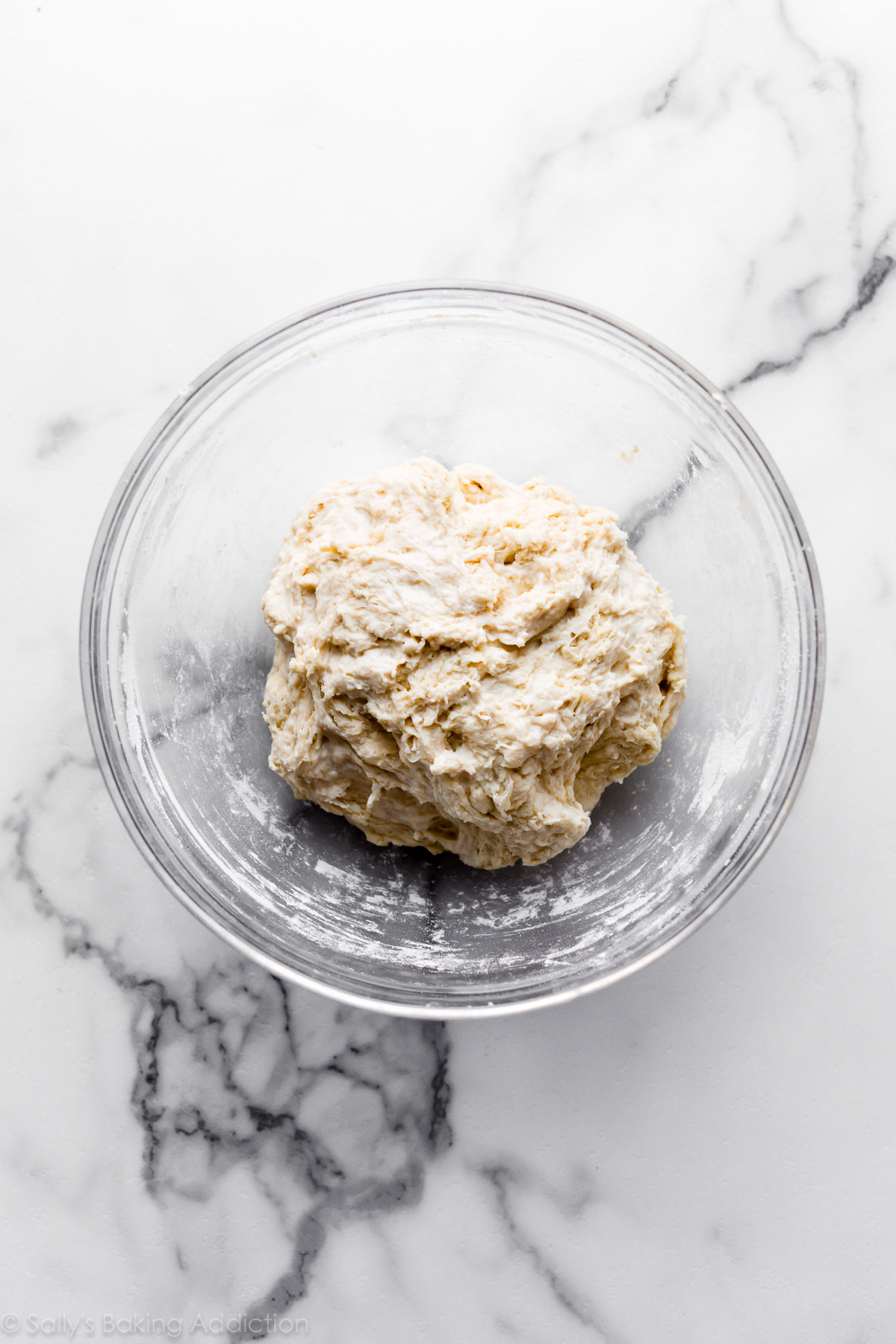 homemade artisan bread dough